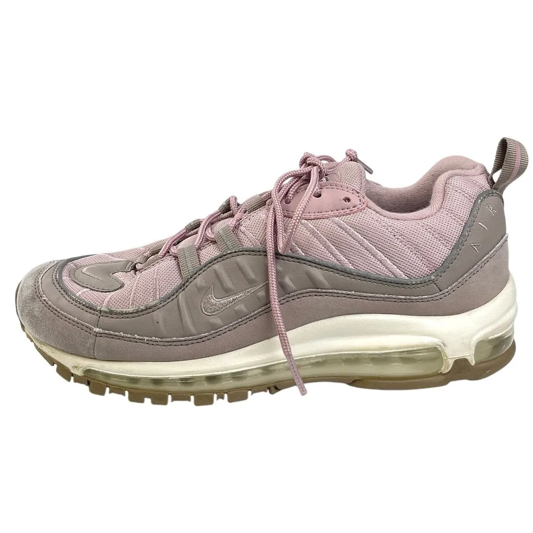 Nike Air Max 98 Pumice Pink Lace Up Low Top Athletic Running Sneakers Shoes 8