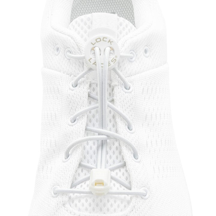 No Tie Replacement Lacing System - White