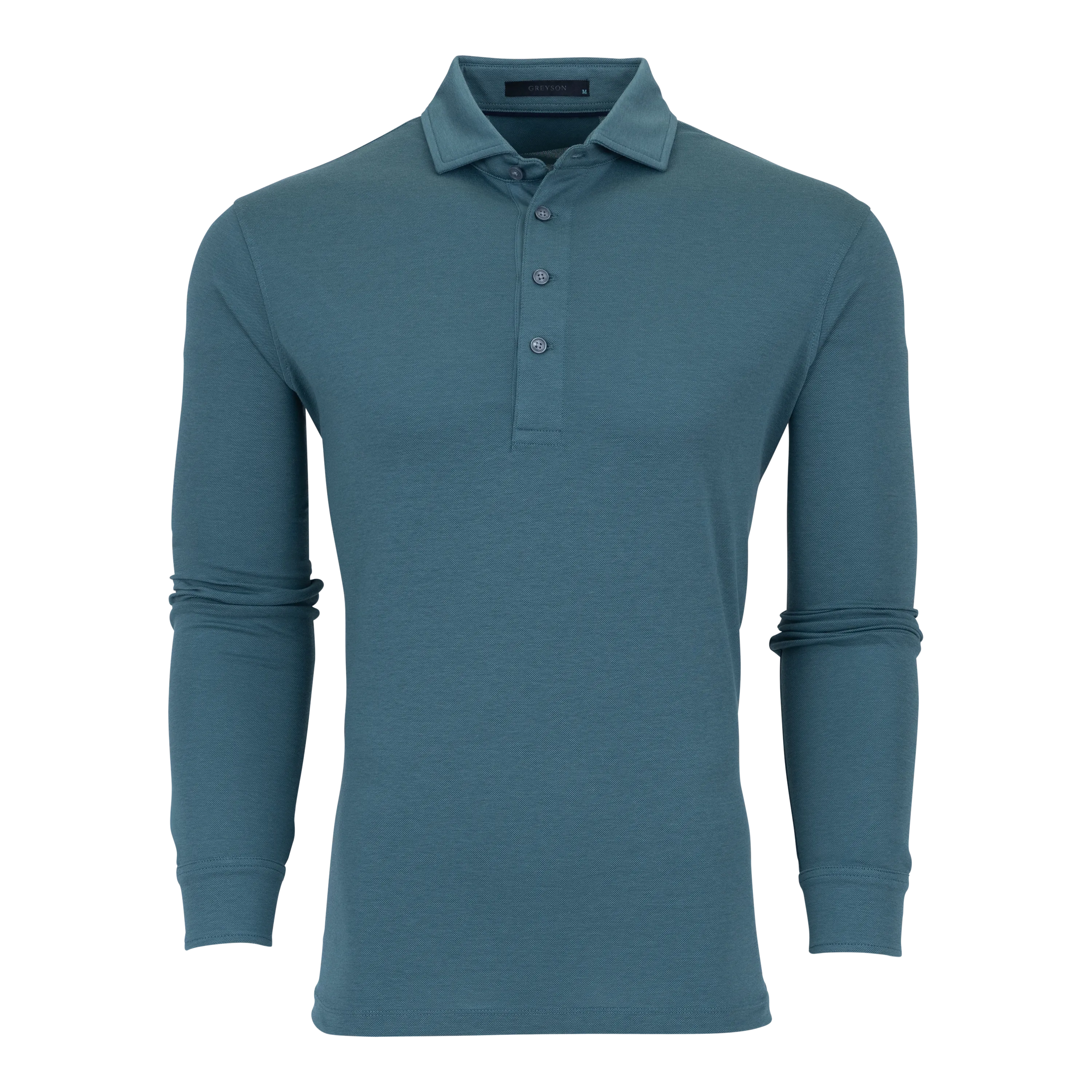 Omaha Long Sleeve Polo (Marsh)