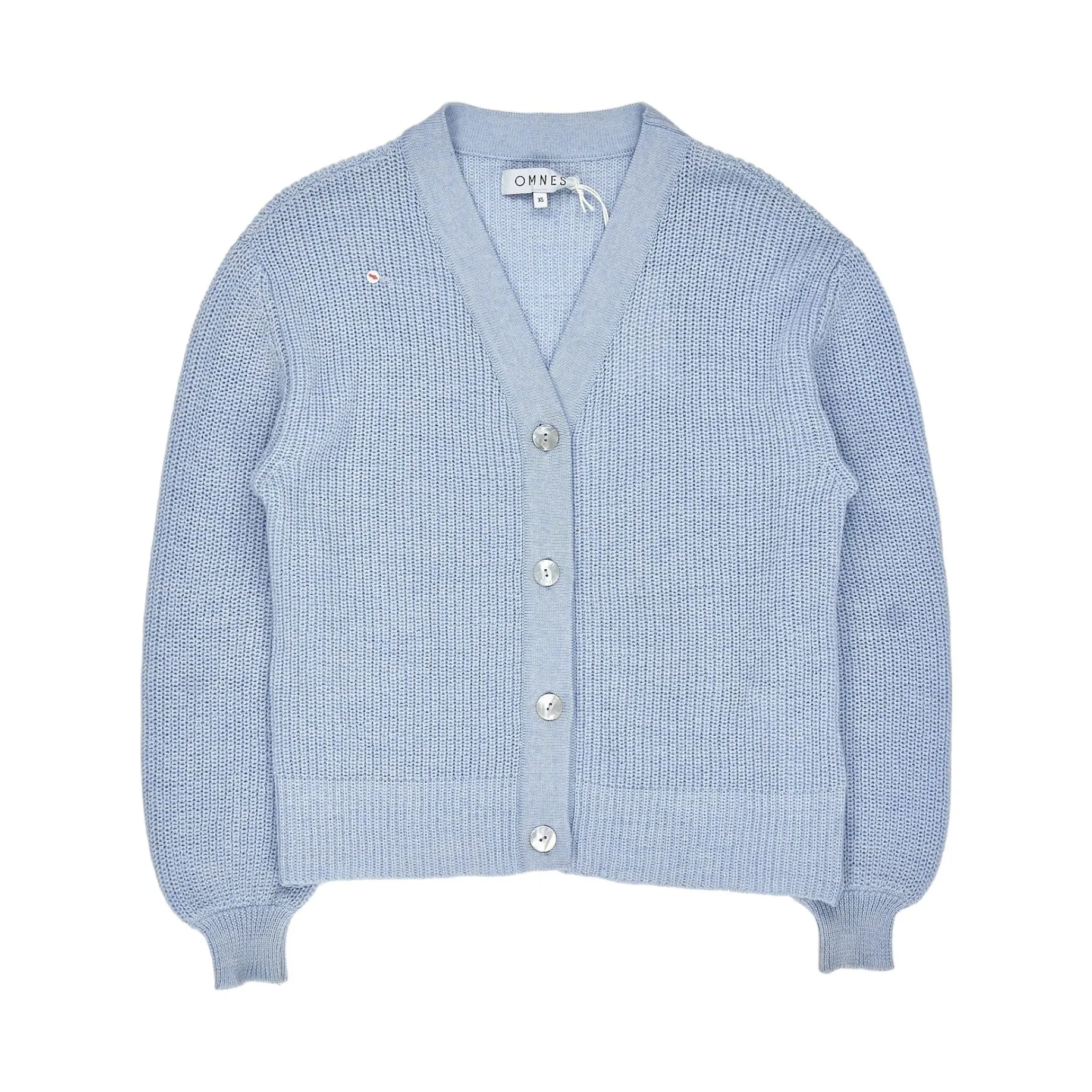 Omnes Light Blue Knitted Cardigan