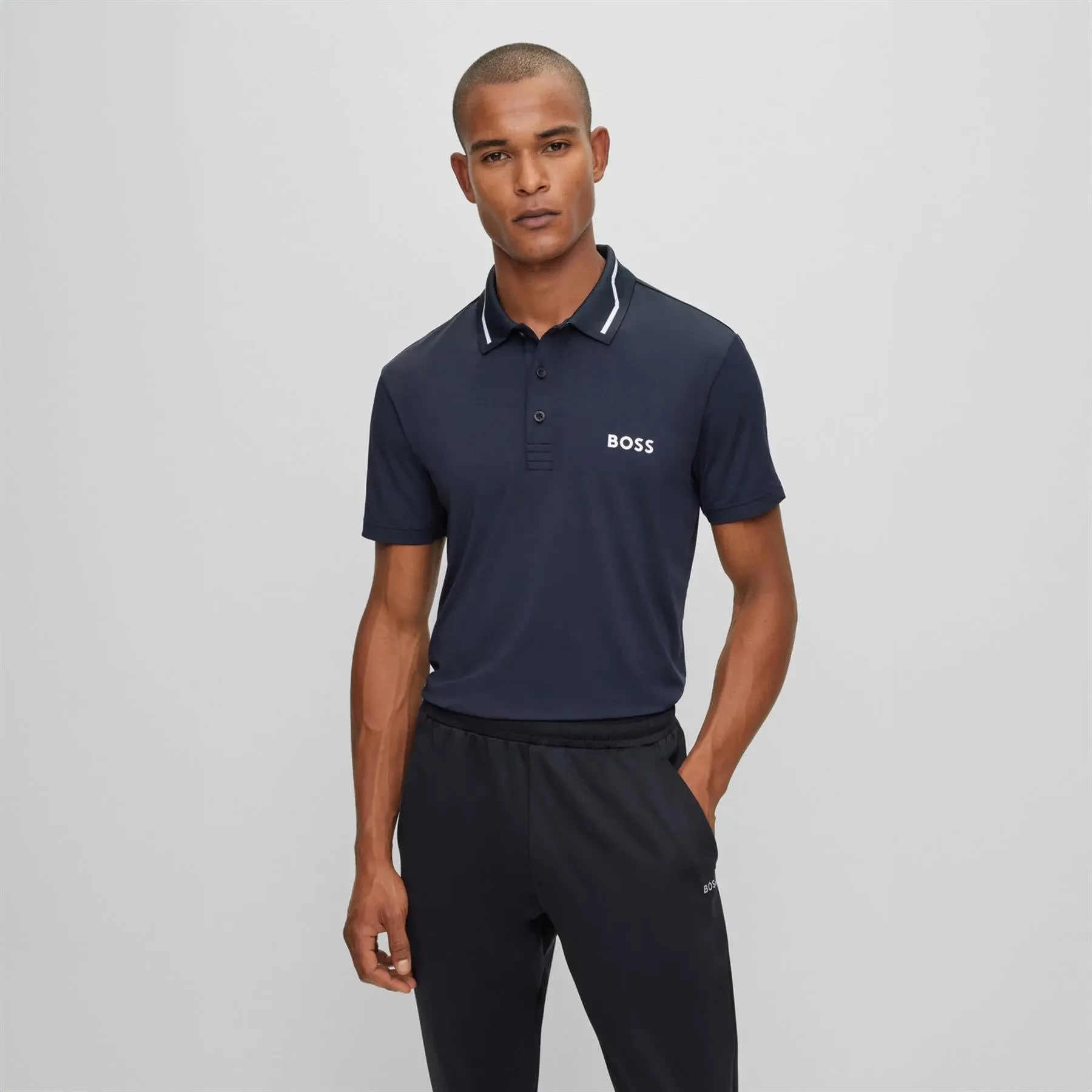 Paddytech Regular Fit Polo Dark Blue - W23