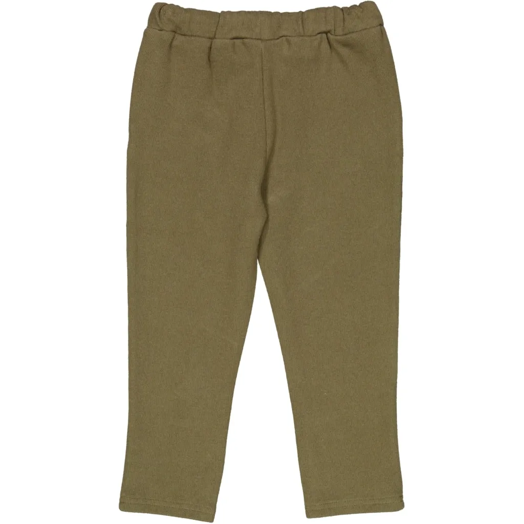 Pants Elke - dry pine