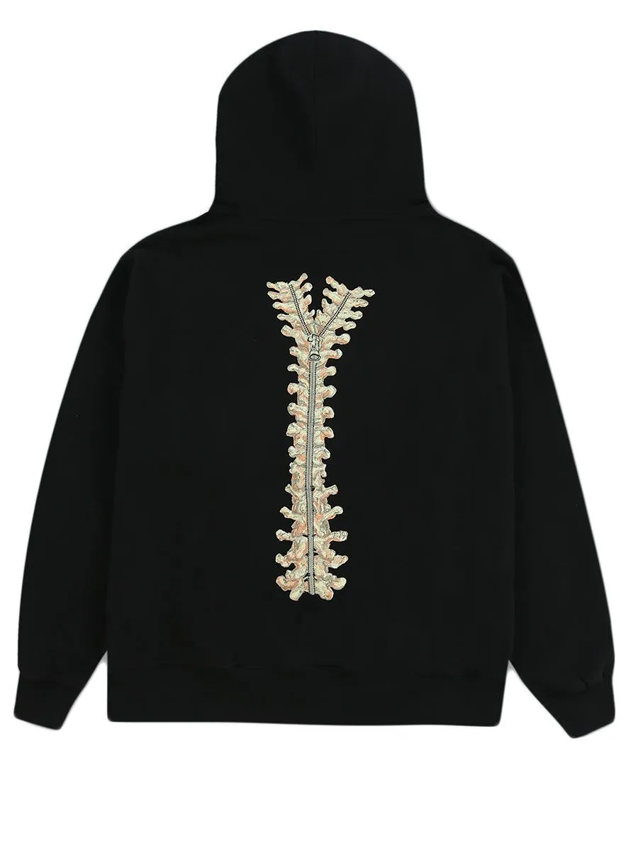 Pleasures Spinal Hoody - Black