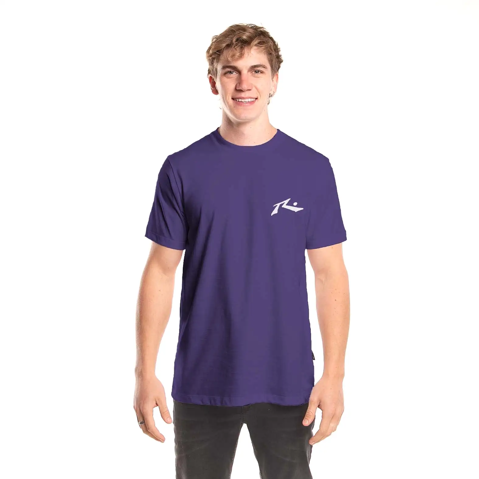 Remera Mc Rusty Competition Tee Purple/White