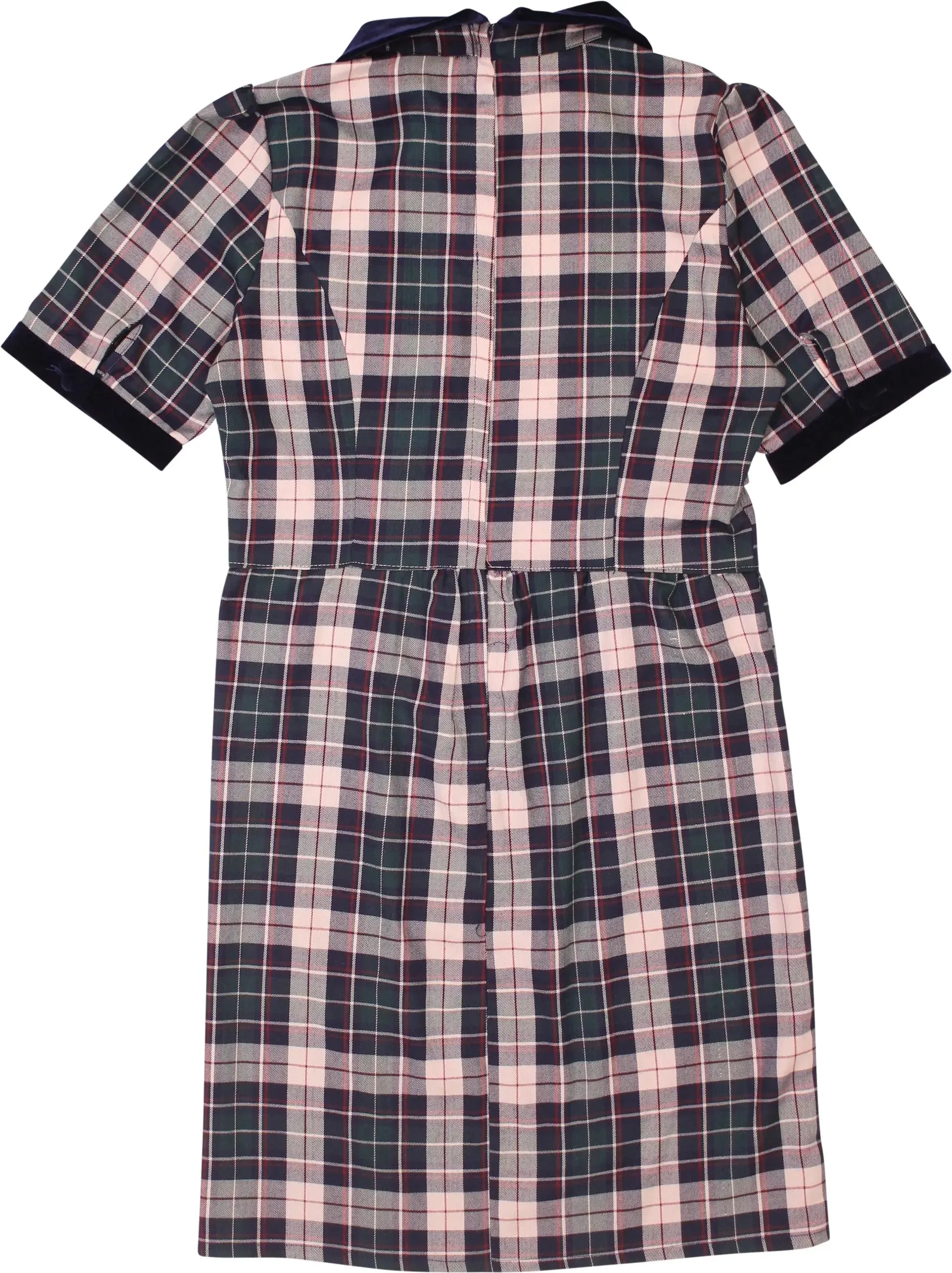 Retro 60s Style Checkered Dress | ThriftTale