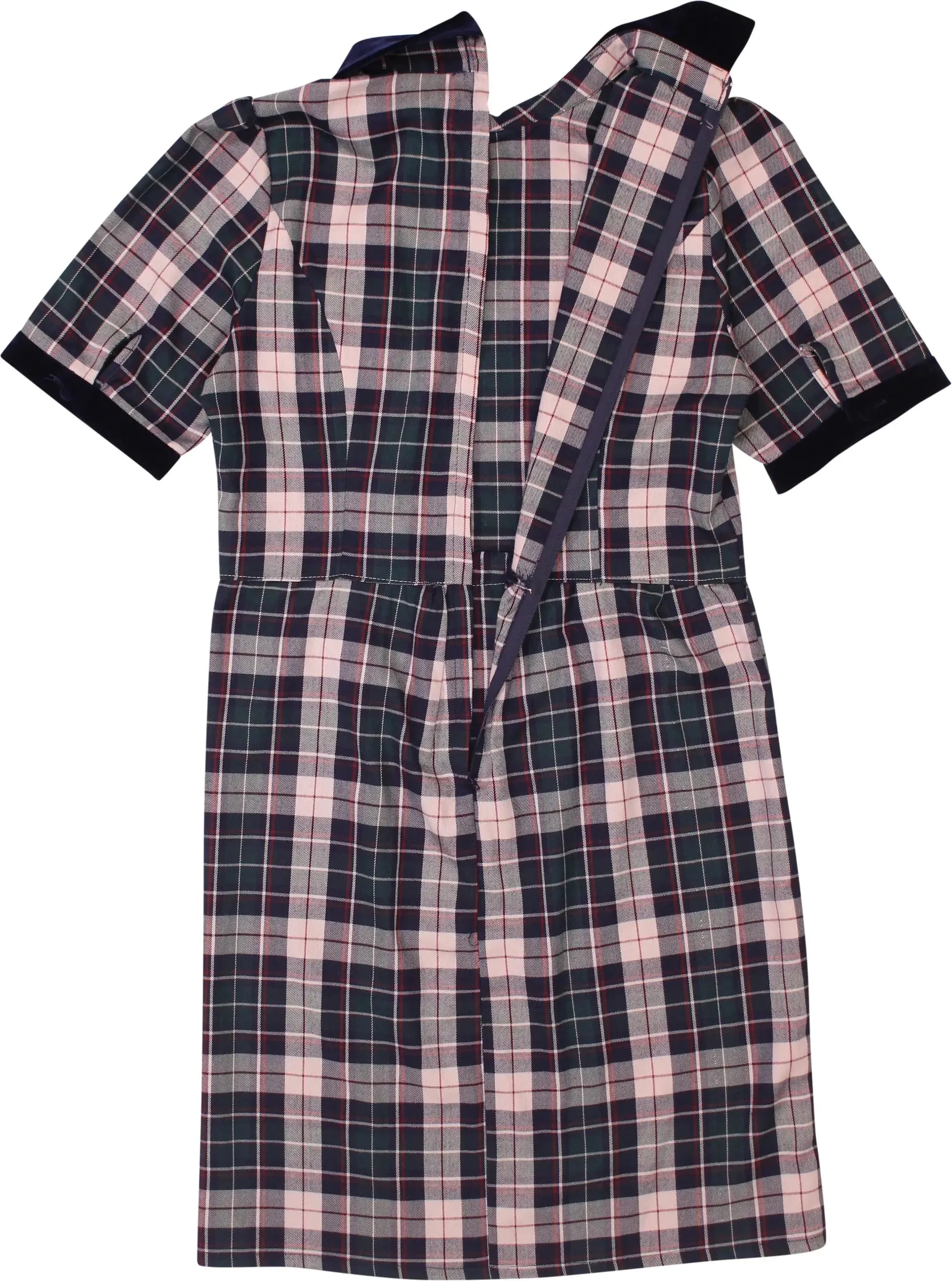 Retro 60s Style Checkered Dress | ThriftTale