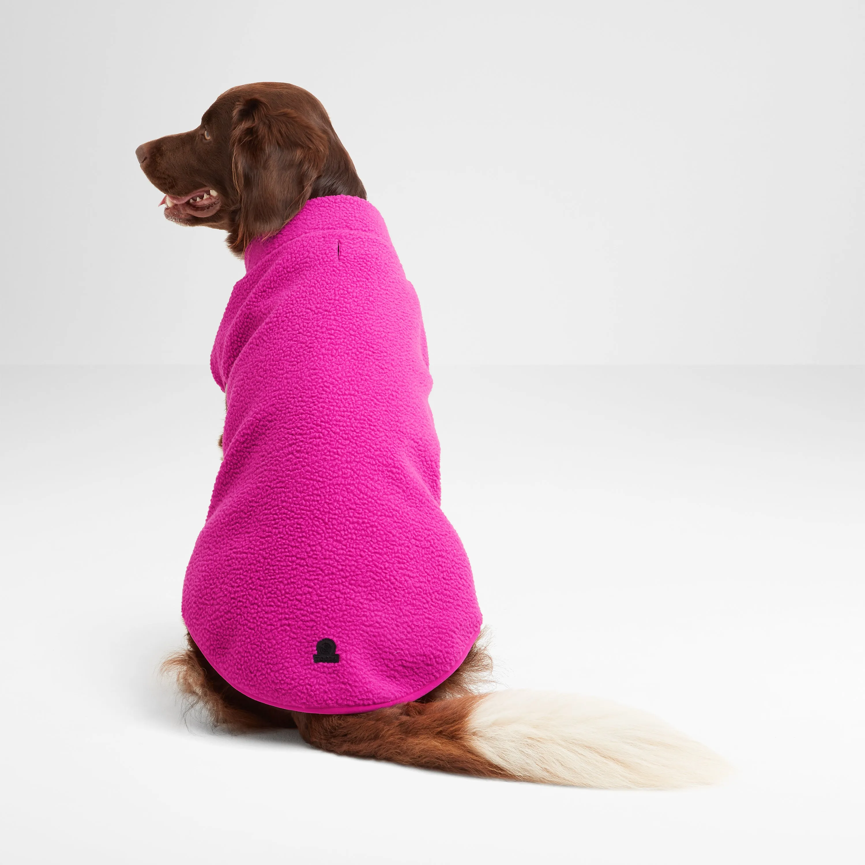 Rover Sherpa Dog Coat L - Fuchsia Purple