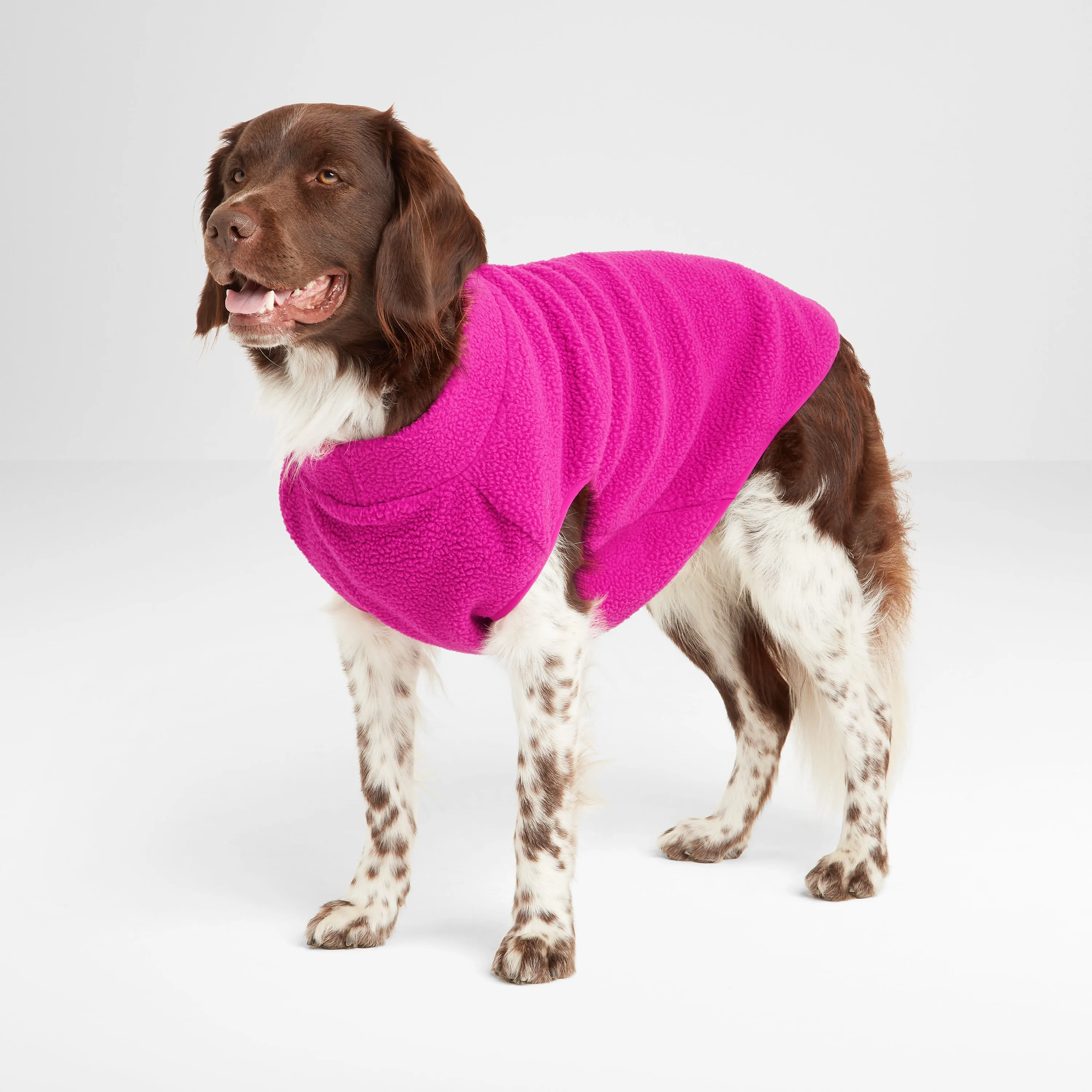 Rover Sherpa Dog Coat L - Fuchsia Purple