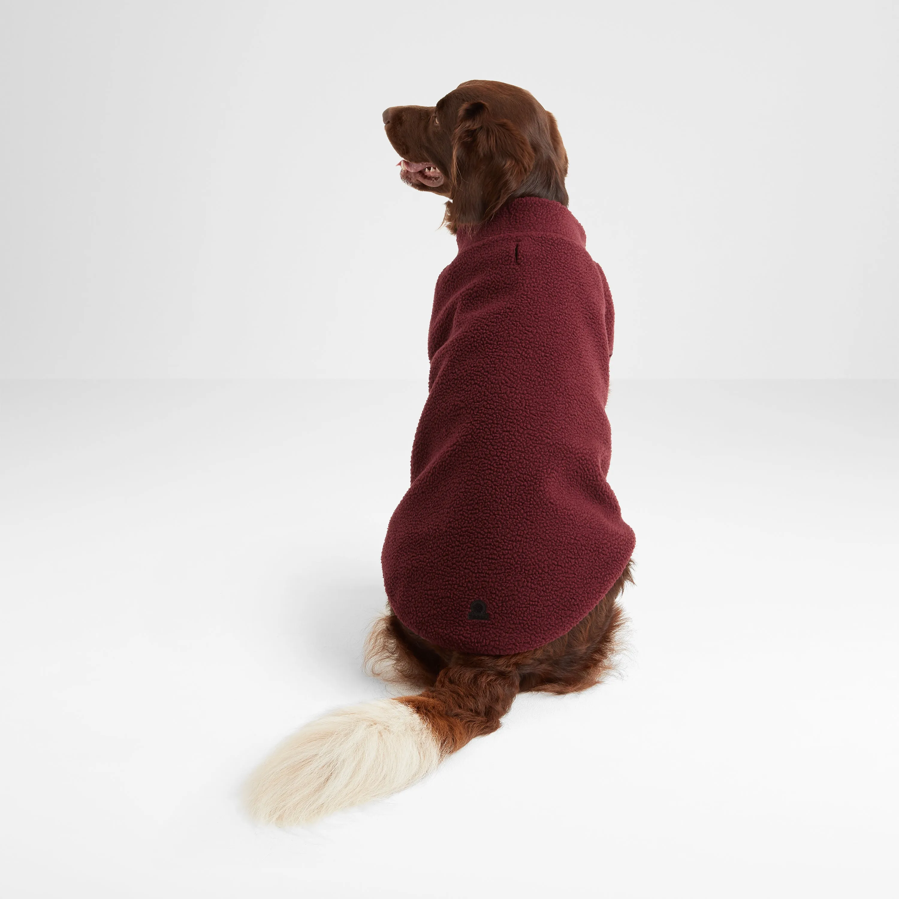 Rover Sherpa Dog Coat S - Maroon