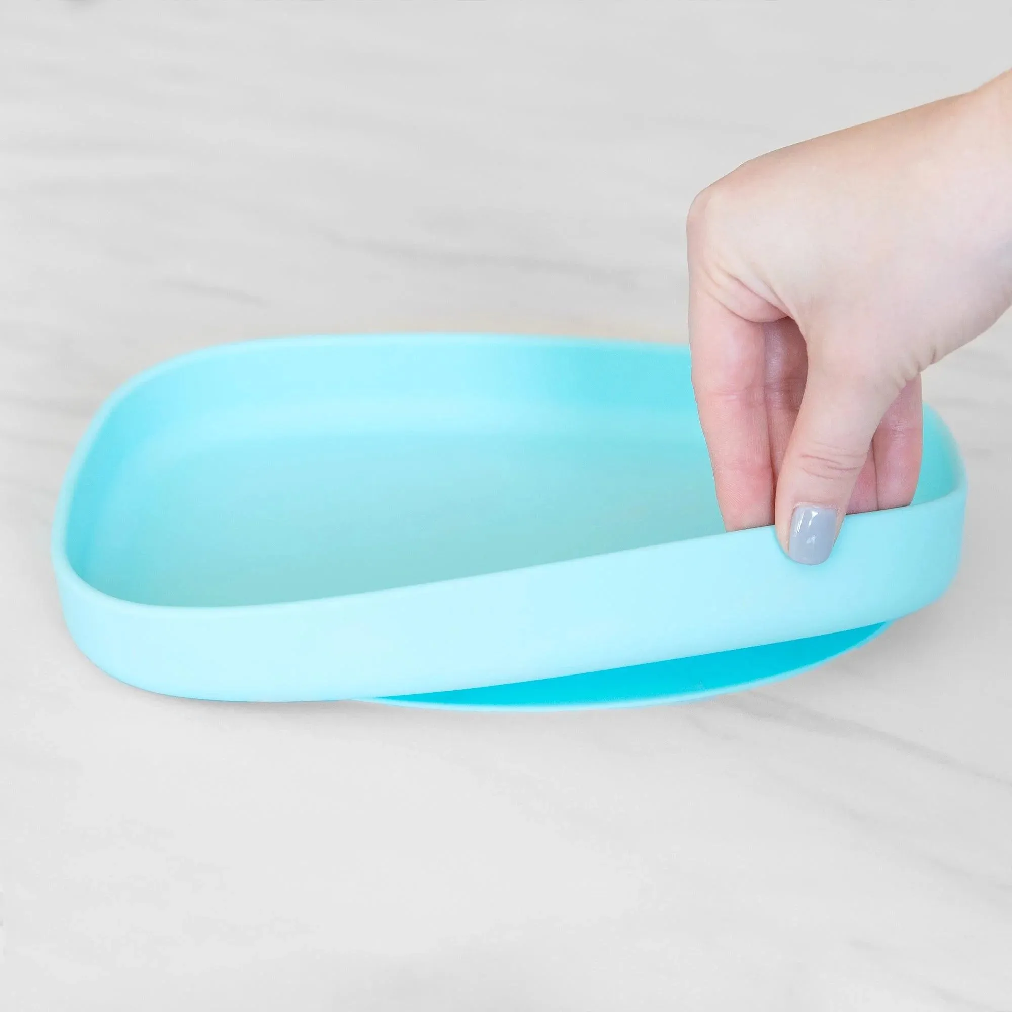 Silicone Grip Tray: Blue