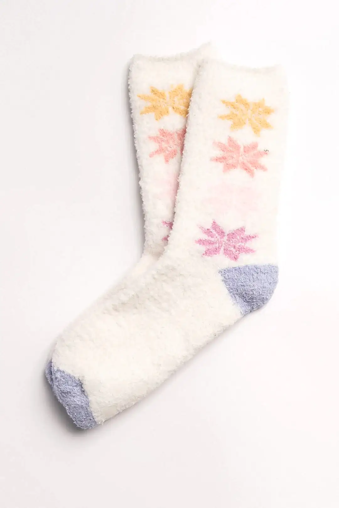 SNOWFLAKE PASTEL SOCKS - PJ SALVAGE