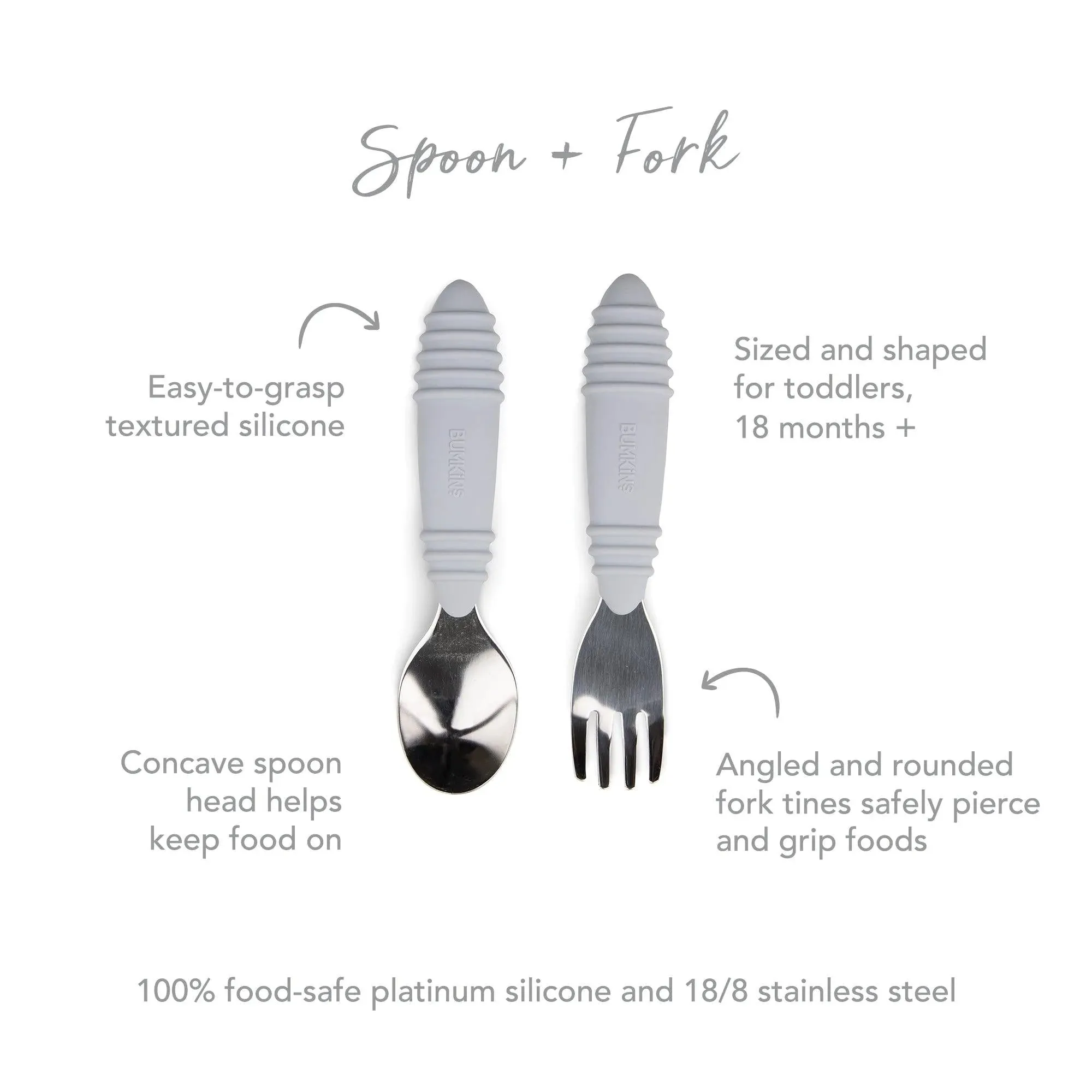 Spoon + Fork: Gray