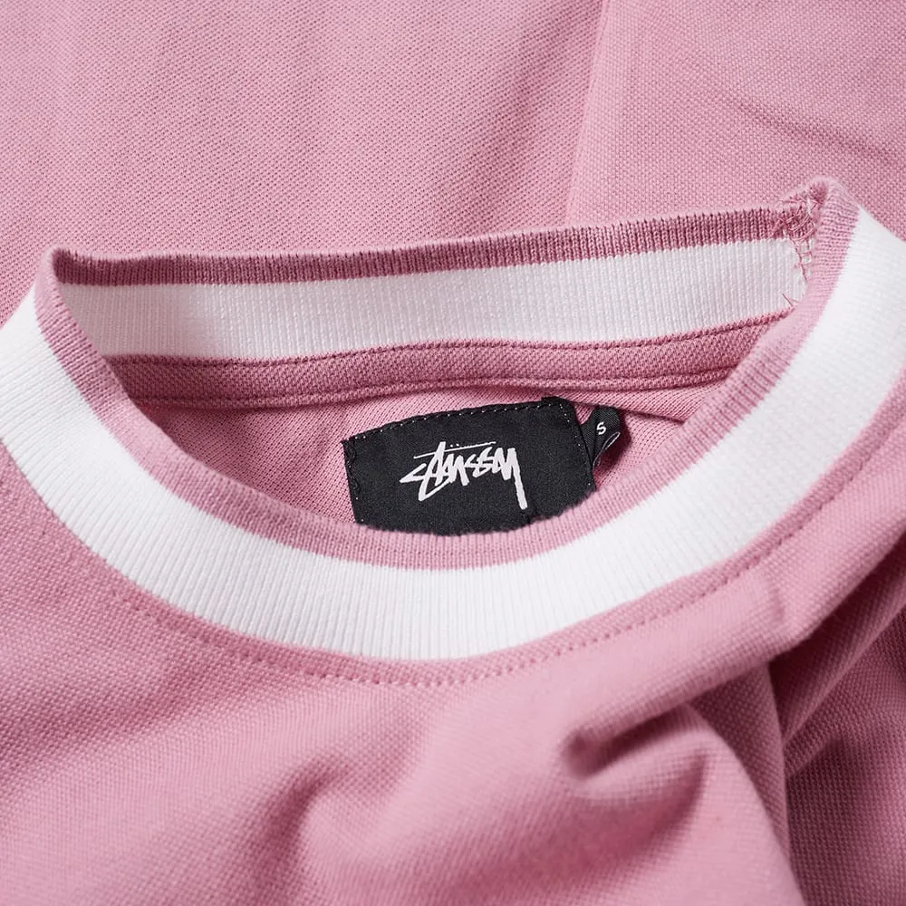 Stussy Long Sleeve Wayfarer TeePink