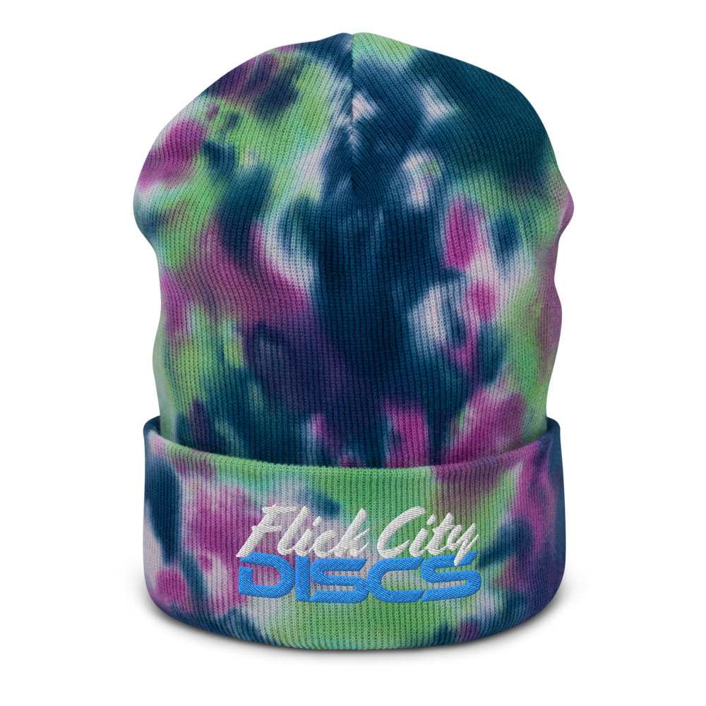 Tie-dye beanie