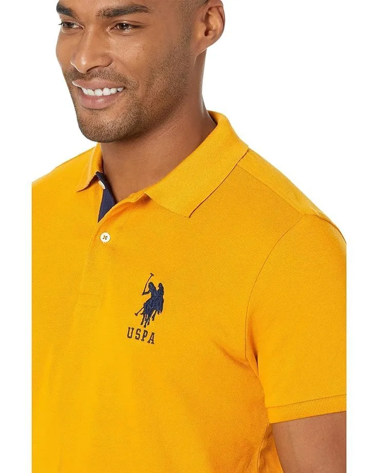 US POLO ASSN.  |Street Style Plain Cotton Short Sleeves Logo Polos