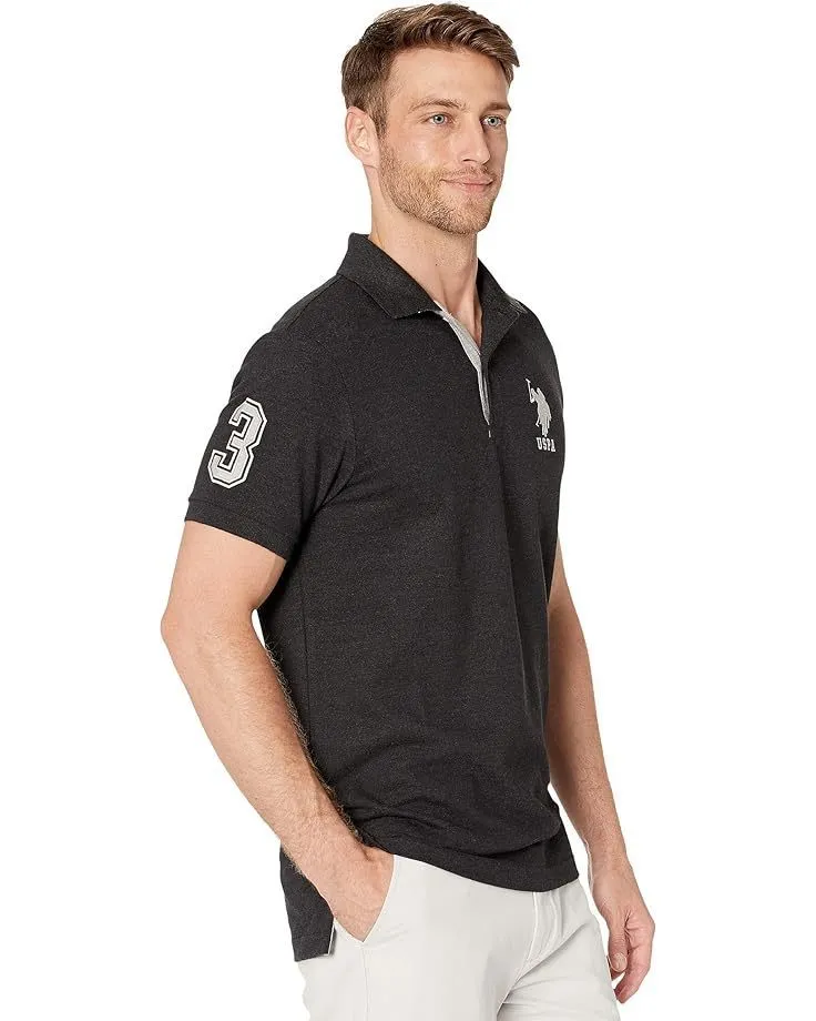 US POLO ASSN.  |Street Style Plain Cotton Short Sleeves Logo Polos