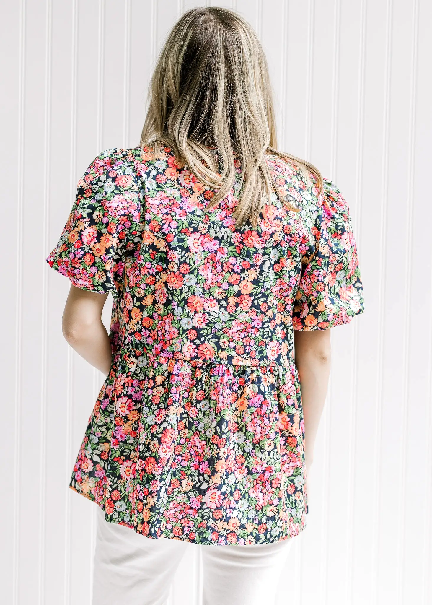 X Flowers for Summer Top