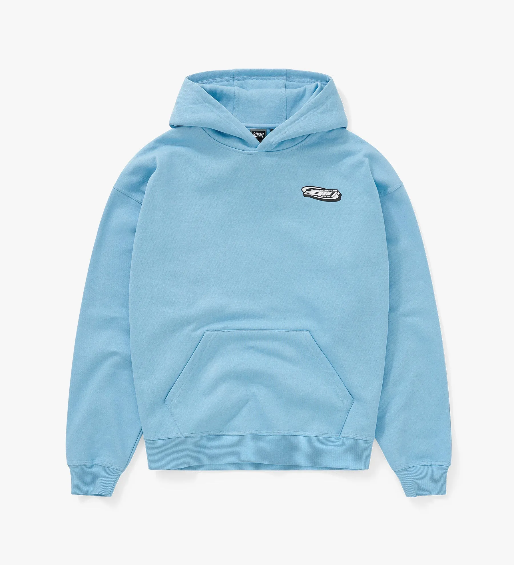 Y2K Orbit Hoodie [Cerulean Blue]